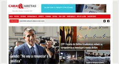 Desktop Screenshot of carasycaretas.com.uy